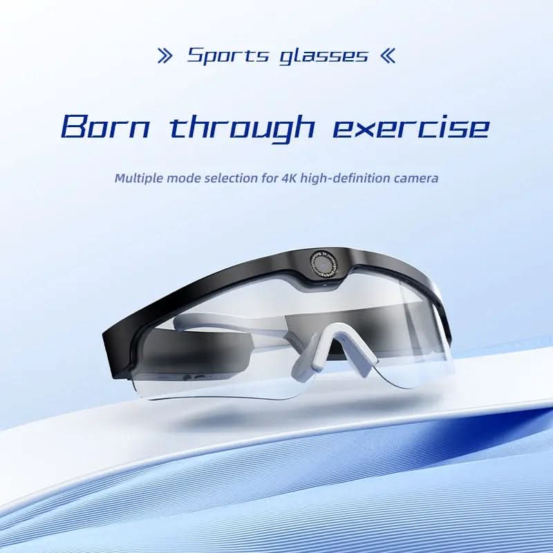 XV15 Smart Bluetooth Sports Ai Glasses with 4K HD Camera, Video Recording, Dash Cam, Music and Hands-Free Calls Hconce